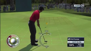 Tiger Woods PGA Tour 11 screen shot game playing